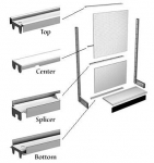 Back Rails for Pegboard & Marteck