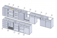 EZ Order Metal Pharmacy Cabinets
